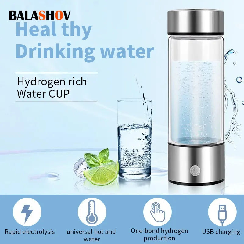 Rich Hydrogen Oxygen Water Bottle