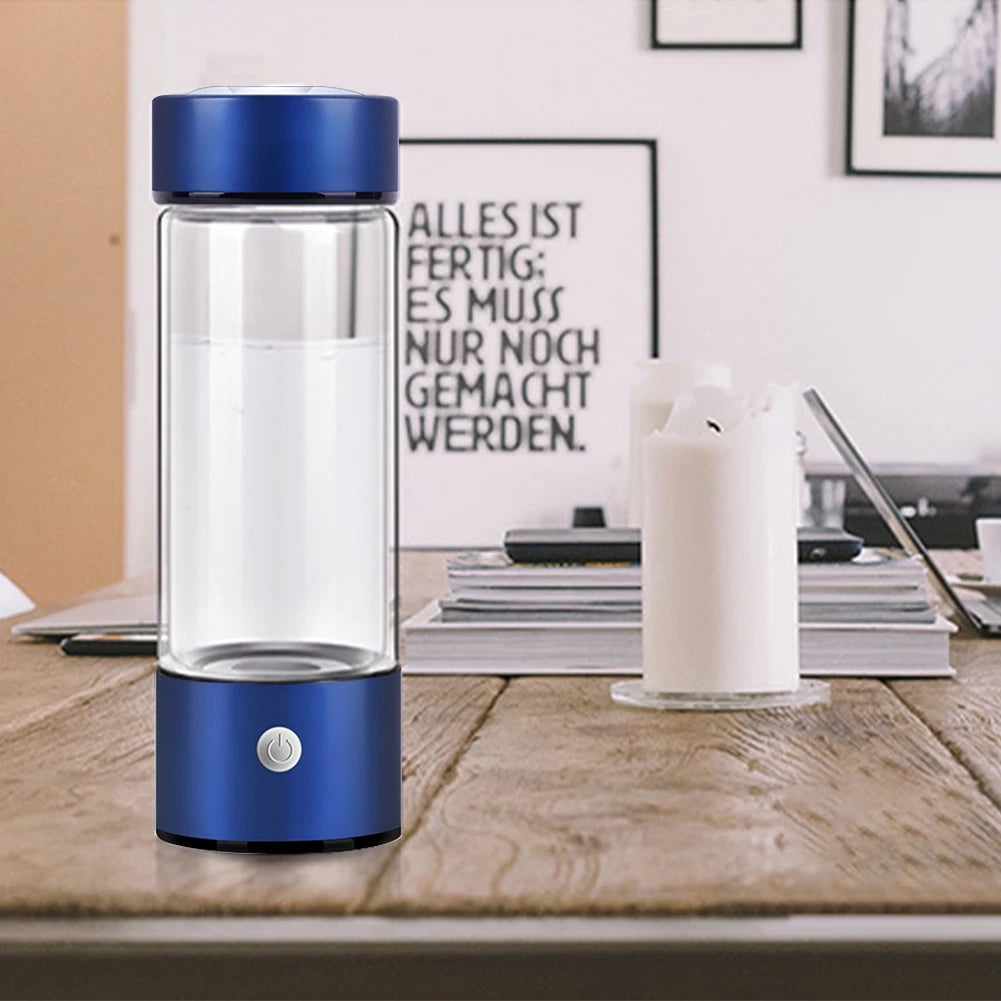 Stainless Steal Hydrogen Water Generator Blue