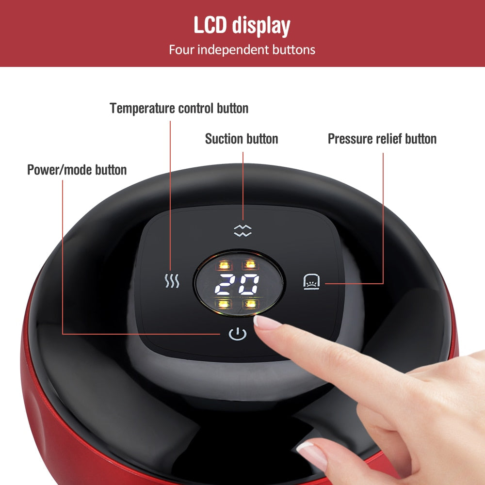 Electric cupping massage device 12 Levels