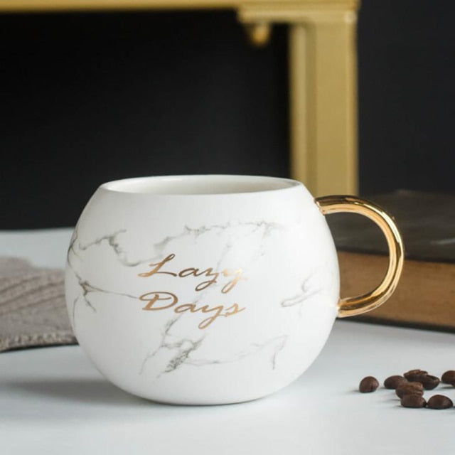 Marble Ceramic Coffee Mug