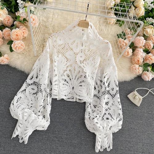 White Lace Blouse