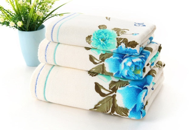 Luxury 100% Cotton Beach Towel & Bathroom Set