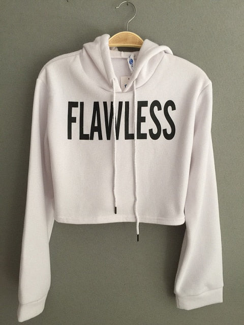 Flawless Crop Hoodie