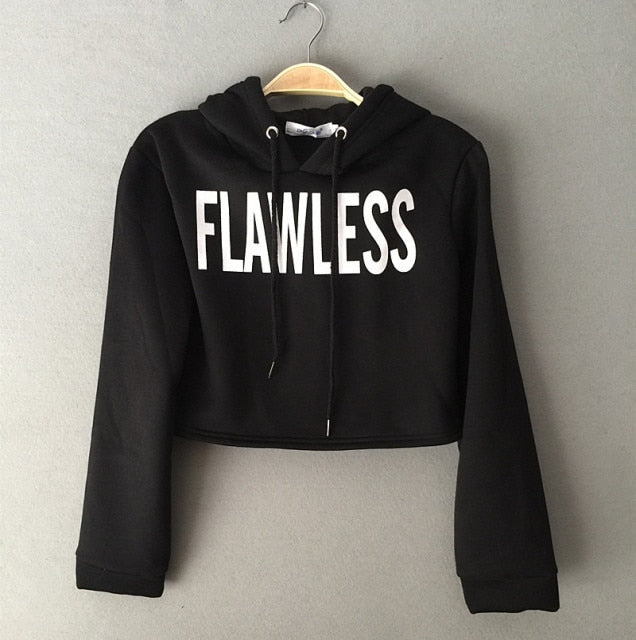 Flawless Crop Hoodie