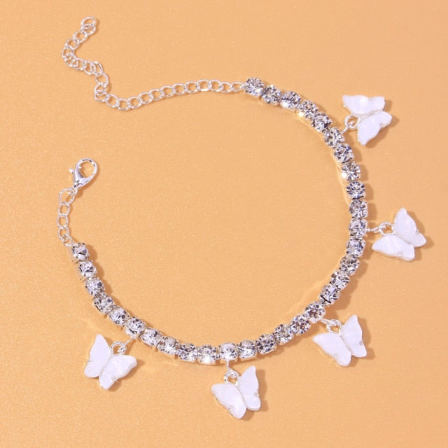 Rhinestone Anklet