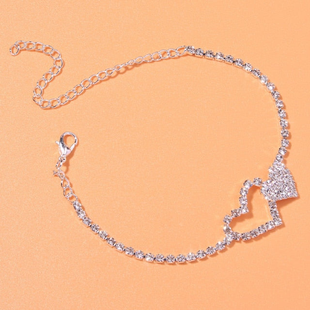 Rhinestone Anklet