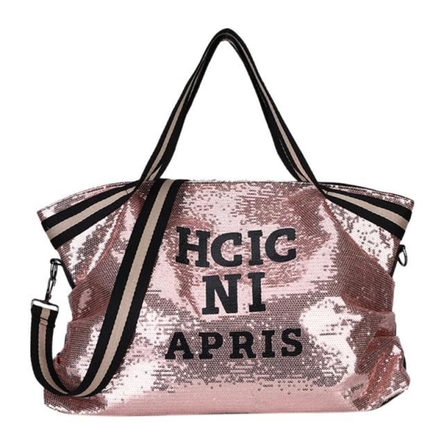 Pink Sequin Take Anywhere Bag