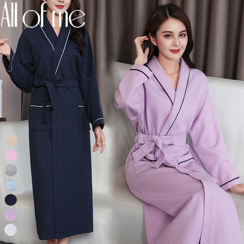 Soft Knit Cotton Robe