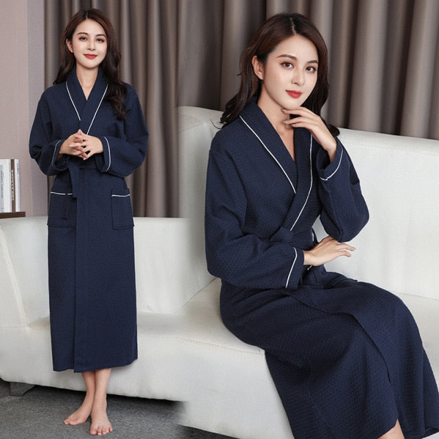 Soft Knit Cotton Robe