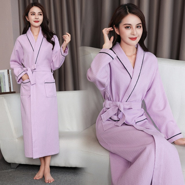 Soft Knit Cotton Robe