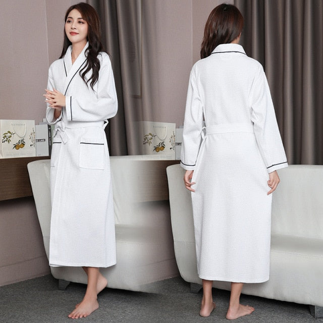 Soft Knit Cotton Robe