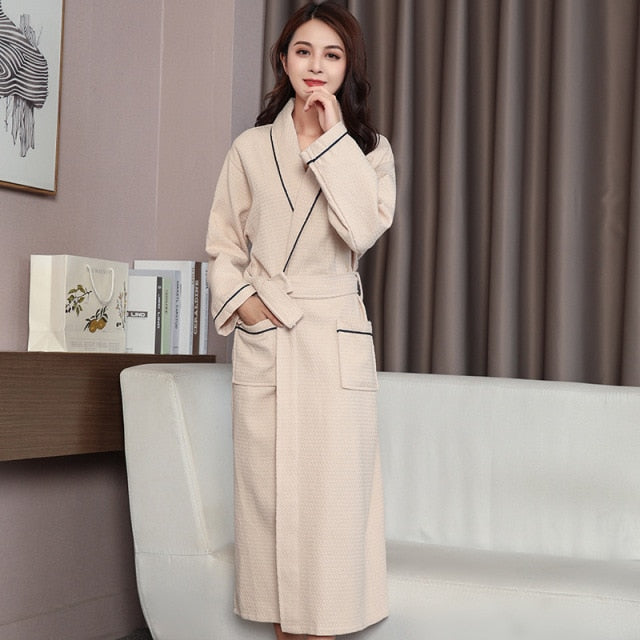 Soft Knit Cotton Robe