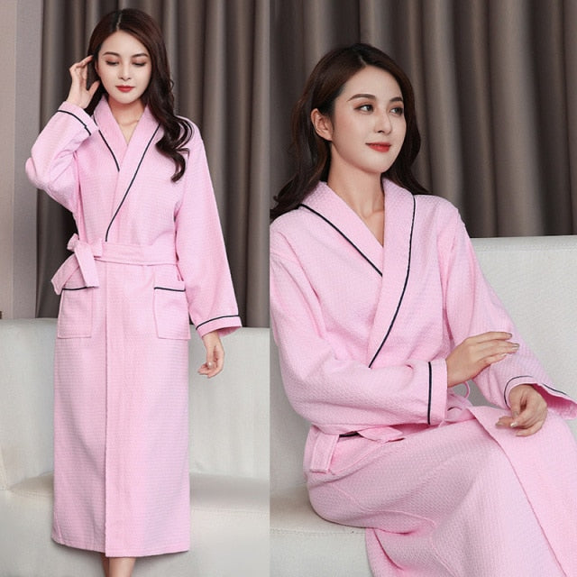 Soft Knit Cotton Robe