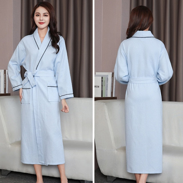 Soft Knit Cotton Robe