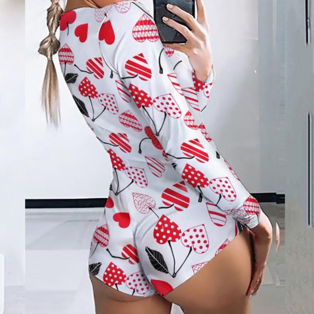 Long Sleeve Bodysuit Romper