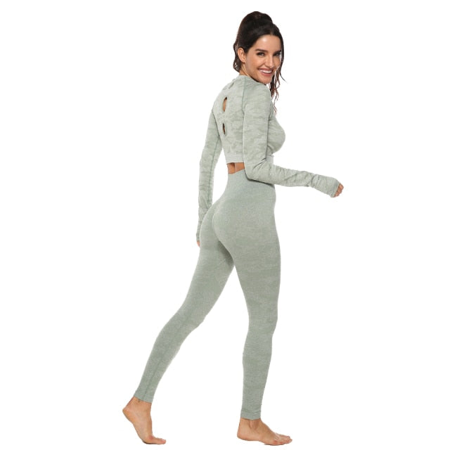 High Waist leggings Athletic Set