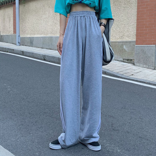 High-waisted Trouser Sweatpants