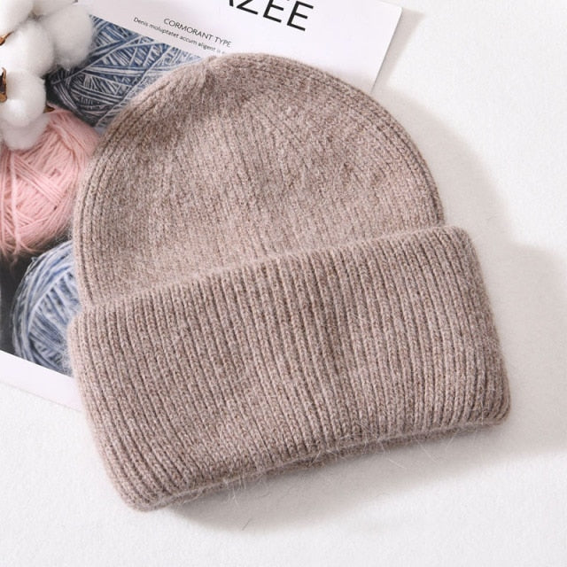 Fur Cashmere Beanie