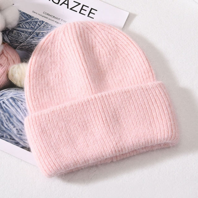 Fur Cashmere Beanie