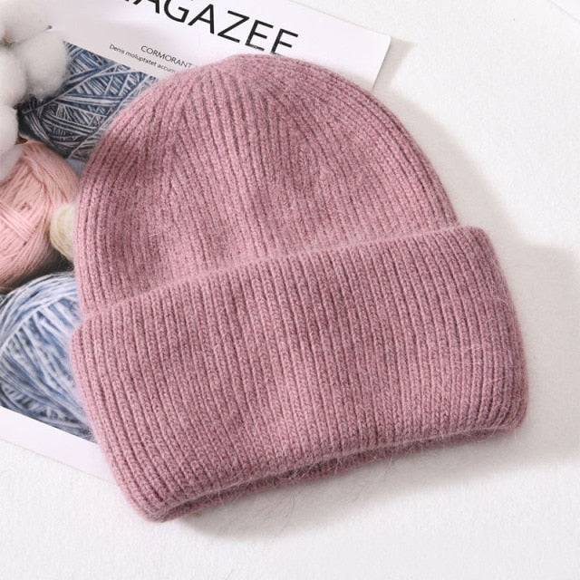 Fur Cashmere Beanie