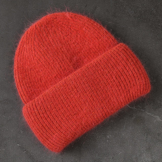 Fur Cashmere Beanie