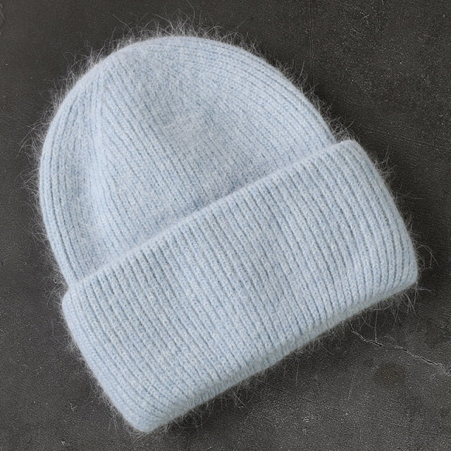 Fur Cashmere Beanie