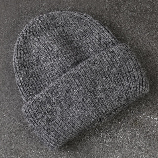 Fur Cashmere Beanie