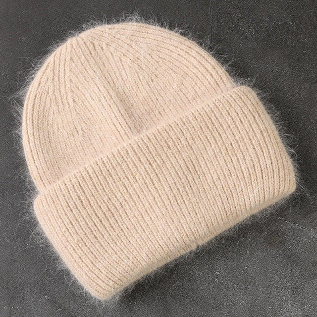 Fur Cashmere Beanie